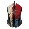 Мышь G-Cube GLPS-310R (Paint Splash) Red 1000dpi USB