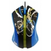 Мышь G-Cube GLPS-310T (Paint Splash) Teal 1000dpi USB