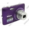 Nikon CoolPix S4100 <Purple> (14.0Mpx, 26-130mm, 5x, F3.2-6.5, JPG, SDXC, 3.0", USB2.0, AV, Li-Ion)