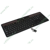 Клавиатура Logitech "Wireless Solar Keyboard K750" 920-002938, 102+1кн., беспров. на солнечных батареях, черный (USB) (ret)