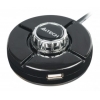 Разветвитель USB 2.0 A4 HUB-66 4порт. черный