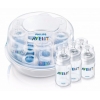 Стерилизатор Philips Avent SCF277/51 для СВЧ + бутылочки и щеточка