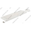 Dialog Katana KMROK-0318U <White>  (Кл-ра, М/Мед,USB,FM+Мышь 6кн,Roll,Optical,USB,FM)