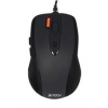 Мышь A4 V-Track Padless N-70FX черный оптическая (1600dpi) USB для ноутбука (6but)