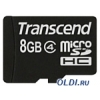 Карта памяти MicroSDHC 8GB Transcend Class4 no Adapter (TS8GUSDC4)