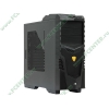 Корпус Miditower Aerocool "X-Warrior Black Edition", ATX, черный (без БП) 