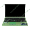 Мобильный ПК ASUS "K53SJ" (Core i3 2310M-2.10ГГц, 4096МБ, 320ГБ, GFGT520M, DVD±RW, 1Гбит LAN, WiFi, BT, WebCam, 15.6" WXGA, W'7 HB 64bit), зеленый 