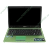 Мобильный ПК ASUS "K53SJ" (Core i5 2410M-2.30ГГц, 4096МБ, 500ГБ, GFGT520M, DVD±RW, 1Гбит LAN, WiFi, BT, WebCam, 15.6" WXGA, W'7 HP 64bit), зеленый 