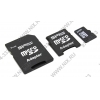Silicon Power <SP016GBSTH002V30> MicroSDHC Memory Card 16Gb Class2 + microSD-->SD + microSD-->miniSD Adapters