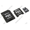 Silicon Power <SP008GBSTH002V30> MicroSDHC Memory Card 8Gb Class2 + microSD-->SD + microSD-->miniSD Adapters
