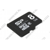 Silicon Power <SP008GBSTH002V10> Micro SecureDigital High Capacity (MicroSDHC) Memory Card 8Gb Class2