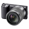 PhotoCamera Sony Alpha NEX-5ND kit black 16.1Mpix 16/2,8 / 18-55 3" 1080p SDXC CMOS 1x0 24minF rotLCD 7fr/s RAW 0fr/s HDMI Комплект с объектвамиNP-FW50  (NEX5NDB.CEE2)