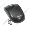 "Мышь" Microsoft "Wireless Mobile Mouse 1000" 3RF-00002 оптич., беспров., 2кн.+скр., черный (USB) (oem)