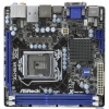 Мат. плата ASRock H61M-ITX <S1155, iH61, 2*DDR3, PCI-E16x, SVGA, DVI, HDMI, SATA, XFast USB, GB Lan, mini-ITX, Retail> (4711140876948)