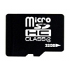 Флеш карта microSDHC 32Gb class4 + adapter Kingmax