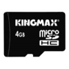 Флеш карта microSDHC 4Gb Class2 Kingmax + 1 adapter