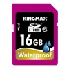 Флеш карта SDHC 16Gb Class10 Kingmax Waterproof