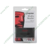 Устройство чтения карт памяти SDXC/microSDXC/MS/CF/M2 Kingston "FCR-HS3", внешн., серо-черный (USB3.0) (ret)