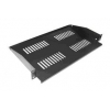 Полка стационарная Lanmaster TWT-CB-SF267-1U/18 нагр.:18кг. 19" 267мм черный (упак.:1шт)