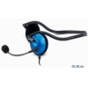 Наушники с микрофоном Genius  HS-300A, blue, Blister