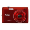 Фотоаппарат Nikon CoolPix S4150 красный 14Mp 5x 3" 720p 20Mb SDHC EN-EL19 (VNA122E1)