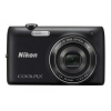 Фотоаппарат Nikon CoolPix S4150 черный 14Mp 5x 3" 720p 20Mb SDHC EN-EL19 (VNA121E1)