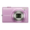 PhotoCamera Nikon CoolPix S6150 pink 16Mpix Zoom4x 3" 720p 20Mb SDHC IS el TouLCD EN-EL12  (VNA134E1)