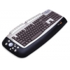 Кл-ра VIEWSONIC VIEWMATE OFFICE <KP202> ERGO  <PS/2> (BLACK&SILVER) 105КЛ+33КЛ.Мультимед.+4поз.кн