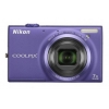 Фотоаппарат Nikon CoolPix S6150 фиолетовый 16Mp 4x 3Touch" 720p 20Mb SDHC EN-EL12  (VNA133E1)