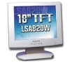 18"    MONITOR MITSUBISHI  LSA820W (LCD, 1280X1024, TCO"99)