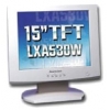 15"    MONITOR MITSUBISHI  LXA530W (LCD, 1024X768, TCO"95)