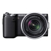 PhotoCamera Sony Alpha NEX-5NK kit black 16.1Mpix 18-55 3" 1080p SDXC CMOS 1x0 24minF rotLCD 7fr/s RAW 0fr/s HDMI Ком-т с объективомNP-FW50  (NEX5NKB.CEE2)
