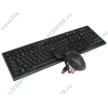 Комплект клавиатура + мышь A4Tech "Wireless Desktop Padless 7100N", беспров., черный (USB) (ret)