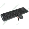 Комплект клавиатура + мышь A4Tech "Wireless Desktop Padless 7200N", беспров., черно-серебр. (USB) (ret)