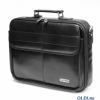 Сумка для ноутбука PortCase KCB-02L NotePack Deluxe до 15.6"-16" (Черный, натуральная кожа, 41 х 33 х 12 см.)