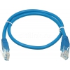 Патч-корд cat5E molded 0.5м синий RJ-45 (m)-RJ-45 (m) (мин.кол.10)