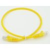Патч-корд cat5E molded 0.5м желтый RJ-45 (m)-RJ-45 (m) (мин.кол.10)
