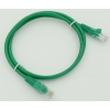 Патч-корд cat5E molded 1м зеленый RJ-45 (m)-RJ-45 (m) (мин.кол.10)