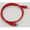 Патч-корд cat5E molded 1м красный RJ-45 (m)-RJ-45 (m) (мин.кол.10)