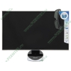 ЖК-монитор 23.0" Samsung "SyncMaster S23A750D" LS23A750DS 1920x1080, 2мс (GtG), черно-серебр. (HDMI, DP) 