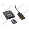 Kingston <MBLY4G2/8GB>  microSDHC Memory Card 8Gb  Class4+  microSD-->SD+  USB-microSD