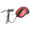 A4Tech V-Track Padless Mouse <N-370FX-Red(3)> (RTL)  USB  5btn+Roll,  уменьшенная