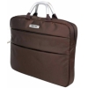 Сумка для ноутбука Jet.A LB15-04 до 15,6" (Коричневый, качественный нейлон/полиэстер, стильный дизайн, аллюминевые ручки, SIZE 415*55*315мм)