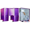 MIDITOWER CHIEFTEC DX-01PLD  PURPLE  ATX  360W (дляP4) с дверцей