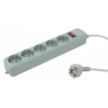 Сетевой фильтр PC Pet AP01006-1.8-GR 1.8м (5 розеток) серый (пакет ПЭ) (мин.кол.6)