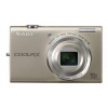 PhotoCamera Nikon CoolPix S6200 silver 16Mpix Zoom10x 2.7" 74Mb SD Li-Ion  (VMA860E1)