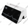 AgeStar <3CBT4-White> SATA Docking Station (для внешнего подключения 3.5"/2.5"SATA  устройств, USB3.0/eSATA)