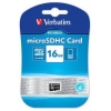 Флеш карта microSDHC 16Gb Class10 Verbatim  (44010)