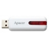 Флеш Диск Apacer 16Gb AH326 AP16GAH326W-1 USB2.0 белый