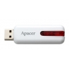 Флеш Диск Apacer 32Gb AH326 AP32GAH326W-1 USB2.0 белый